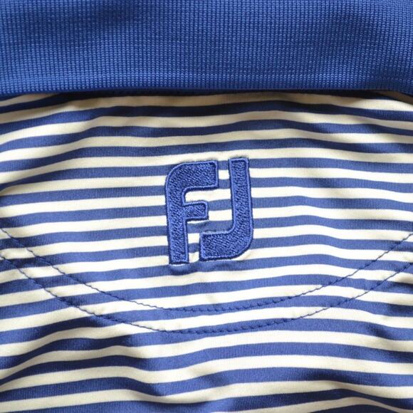 FootJoy Polo Shirt Striped Size M - Picture 5 of 6